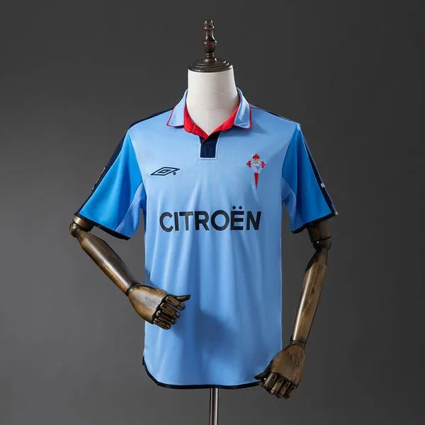 Camiseta de fútbol Celta Vigo 2002/04 LOCAL MANGA CORTA VERSION FAN